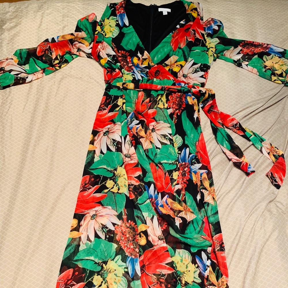 New York&Company Hi-Low Maxi Dress
